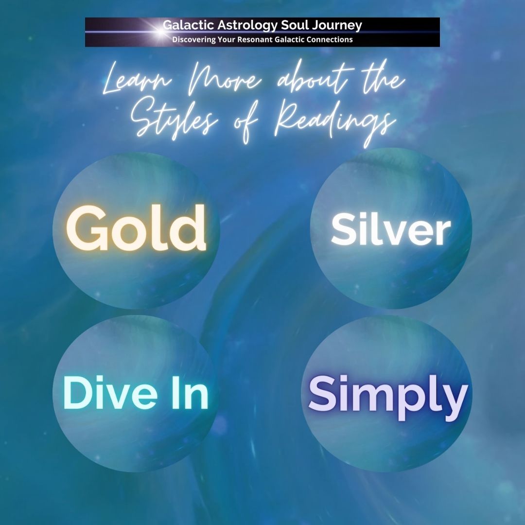 Gold, Silver, Dive in, Simply, to discover your starseed origins