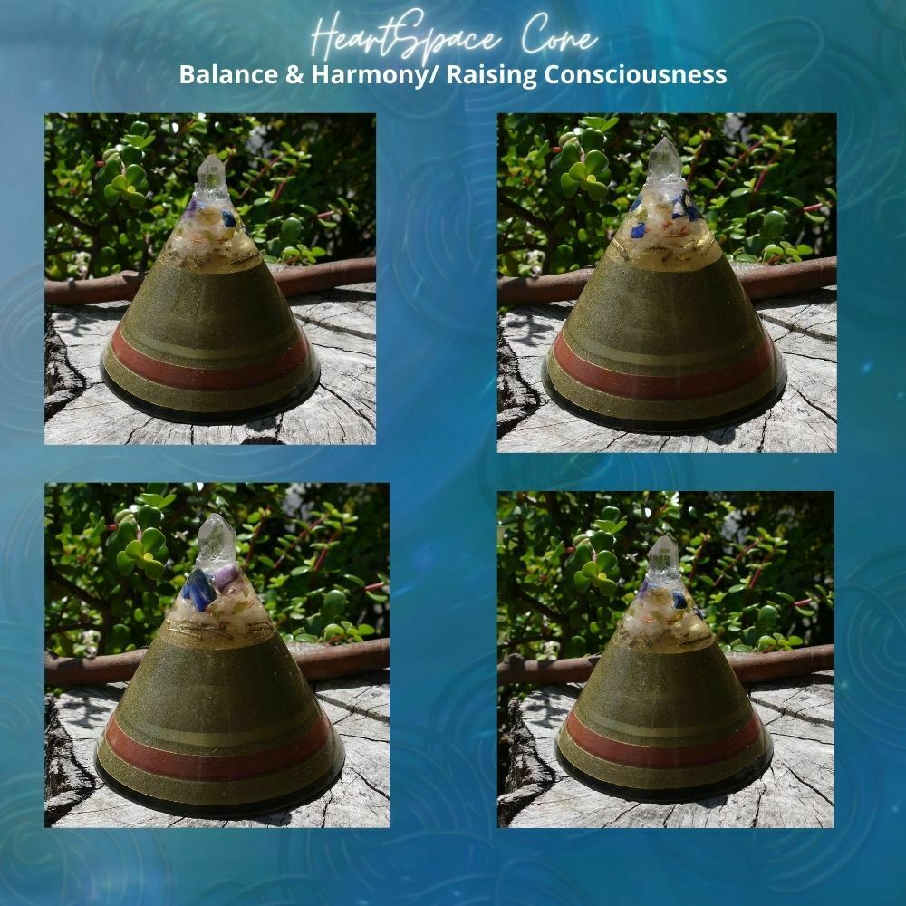 Orgonite Heartspace Cone - Image 4