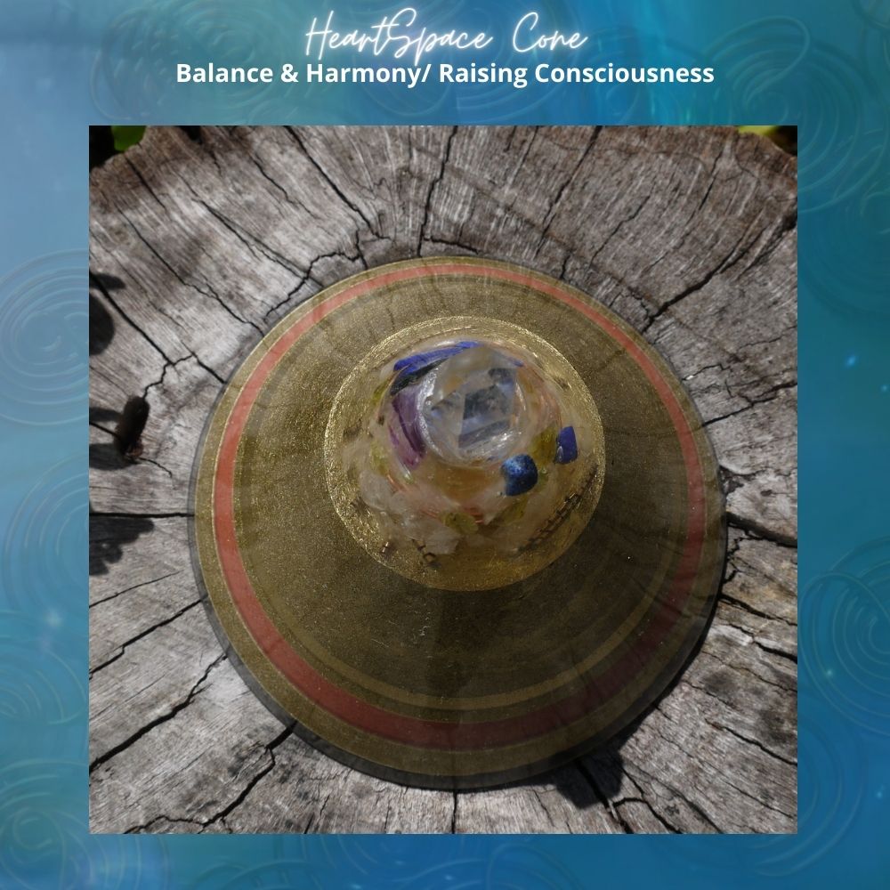 Orgonite Heartspace Cone - Image 6