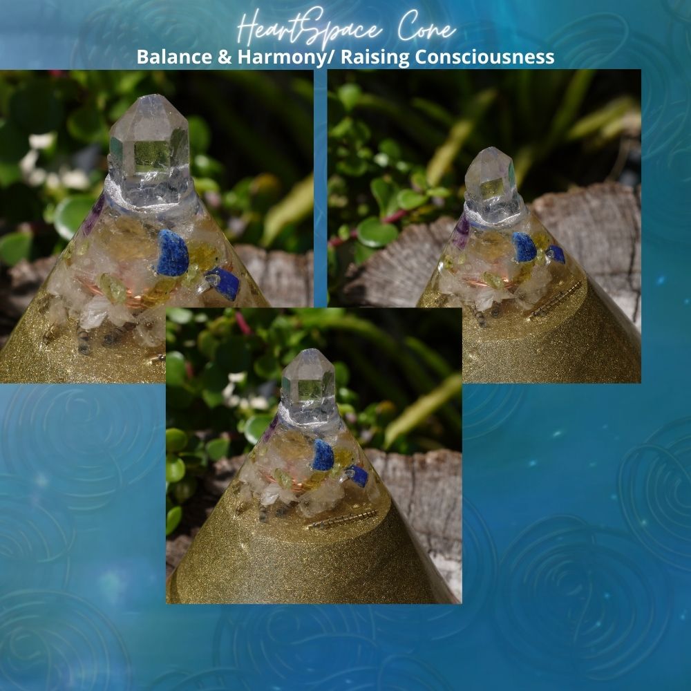 Orgonite Heartspace Cone - Image 8