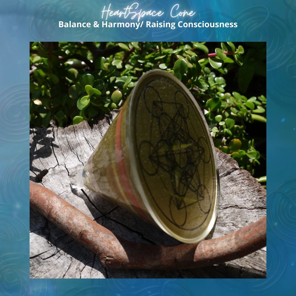 Orgonite Heartspace Cone - Image 9