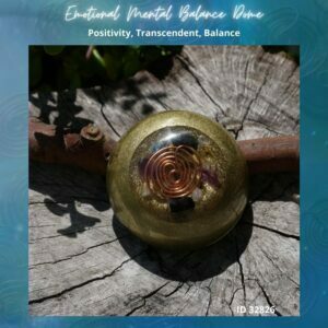 Orgonite Emotional Mental Balance Dome ID 32826