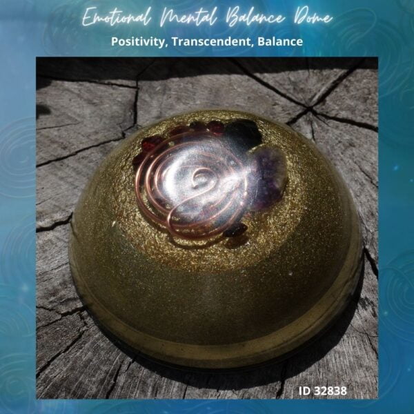 Orgonite Emotional Mental Balance Dome ID 32838 - Image 2