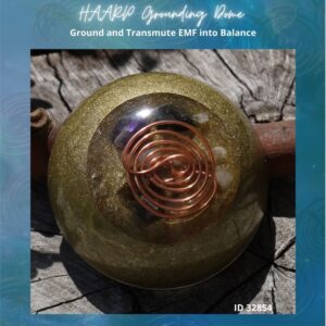Orgonite Grounding Dome ID 32854