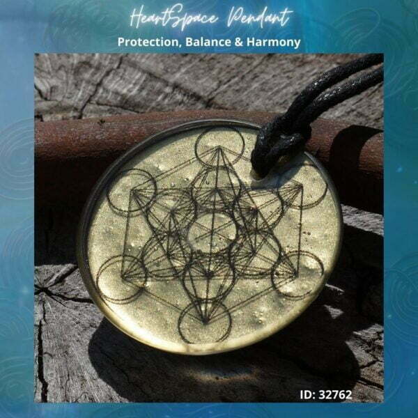 Orgonite Heartspace Pendant ID 32762 - Image 3
